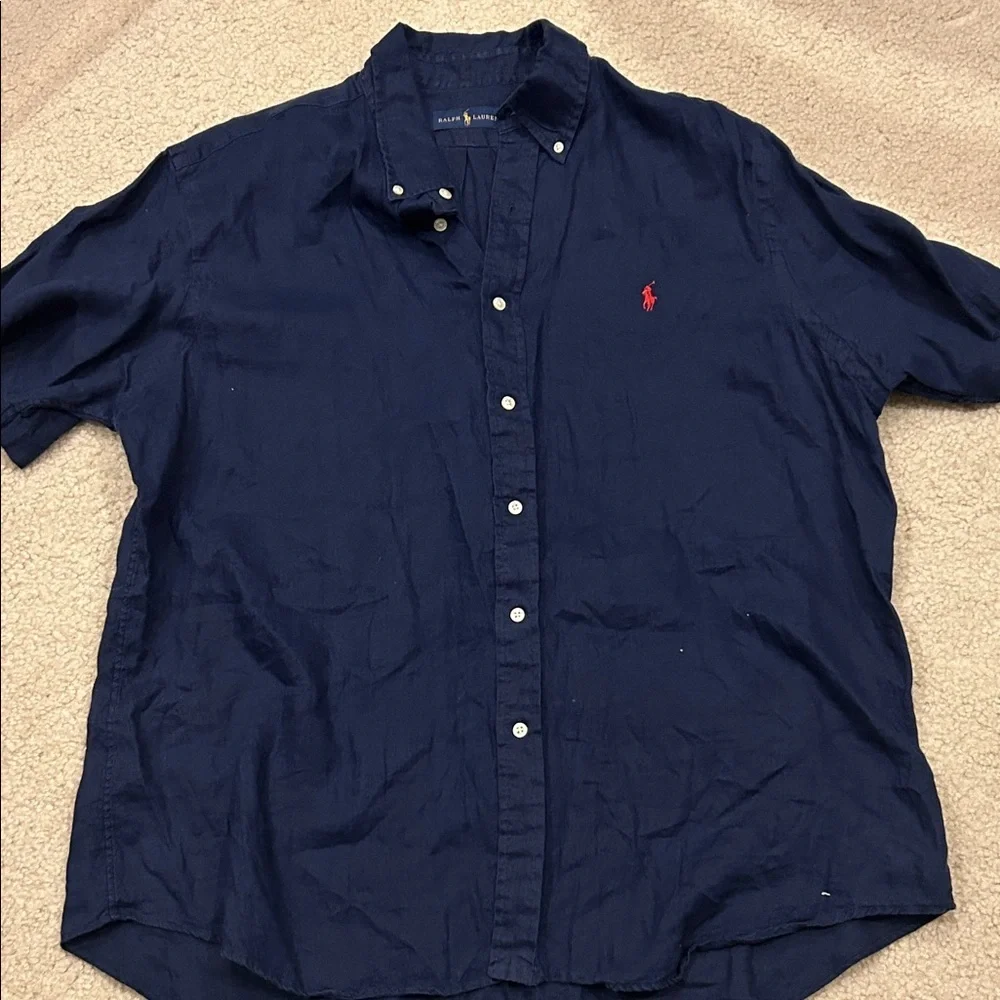 Ralph Lauren Classic Fit Linen Shirt